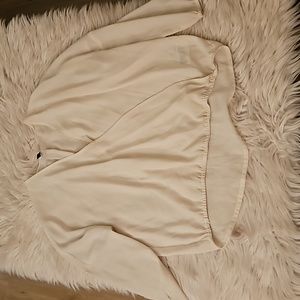 ~~H&M Divided Sheer Button-Front Top in White | Size 4~~